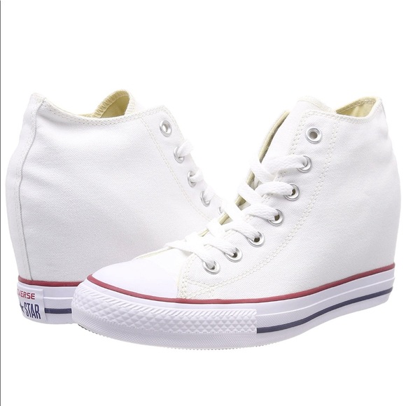 white converse 8